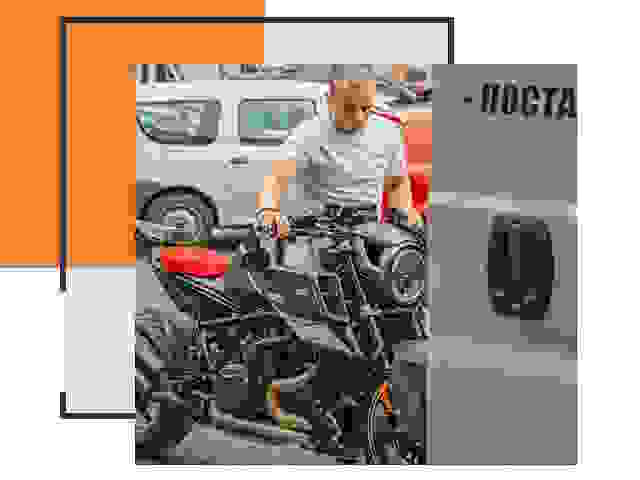 Перевозка мотоцикла по России - Услуги Перевозка-Дбн